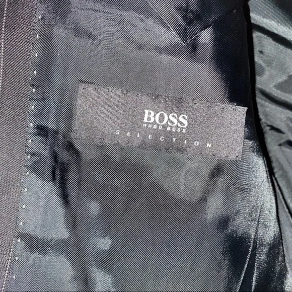 Hugo boss selection pinstripe blazer super 120 EUC - Picture 3 of 9